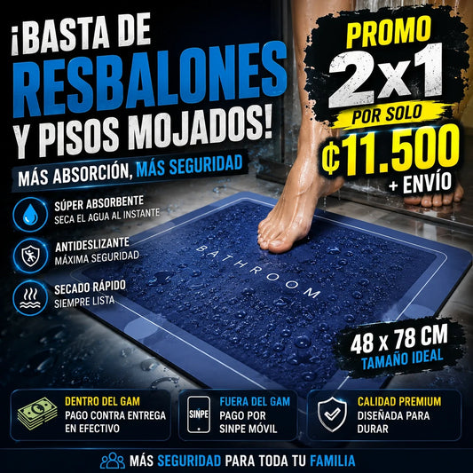 ALFOMBRA DE BAÑO